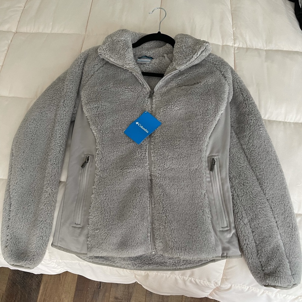 NWT Columbia zip up fleece